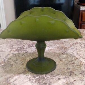 Indiana Glass banana stand